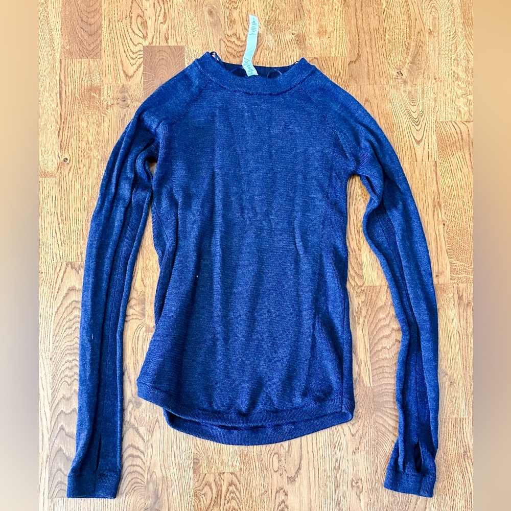 Lululemon🍋 Sit In Lotus Merino Wool Sweater Size 2